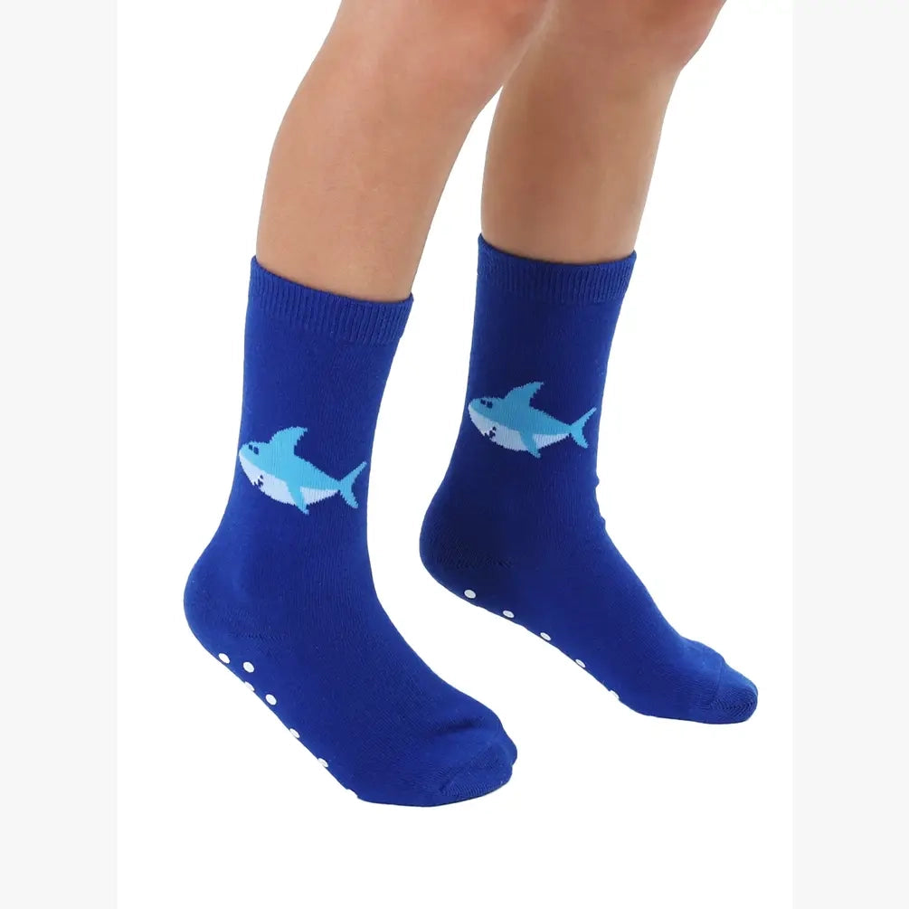 3D Packaged Kids Socks - Shark