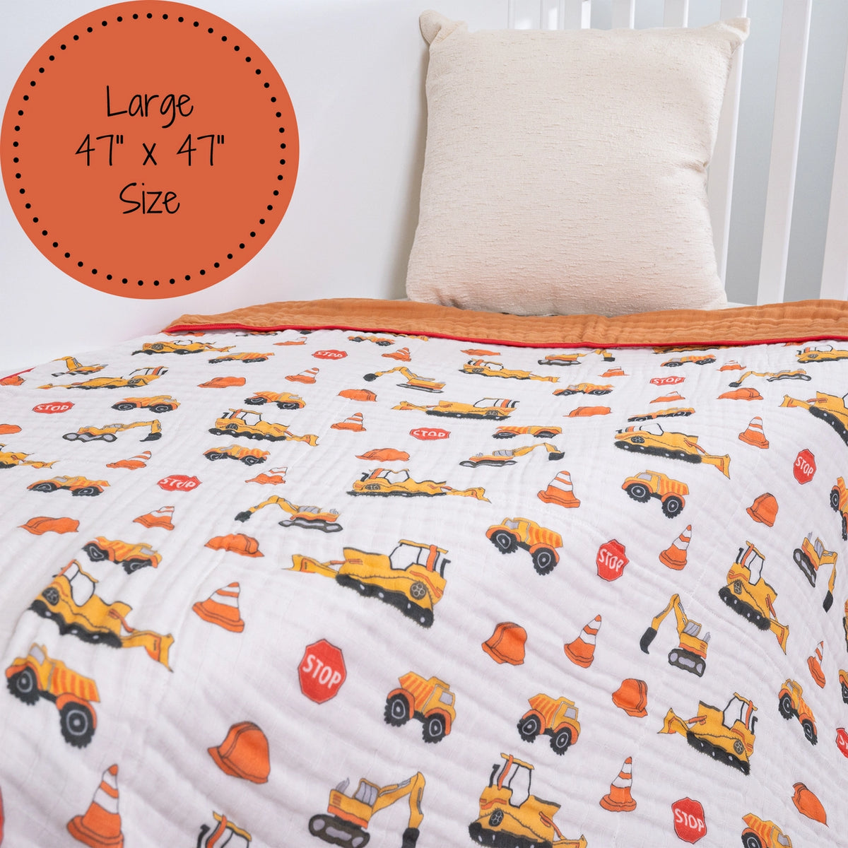 Construction Muslin Quilt