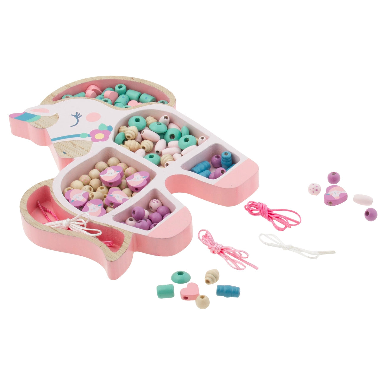Wooden Bead Kit - Unicorn