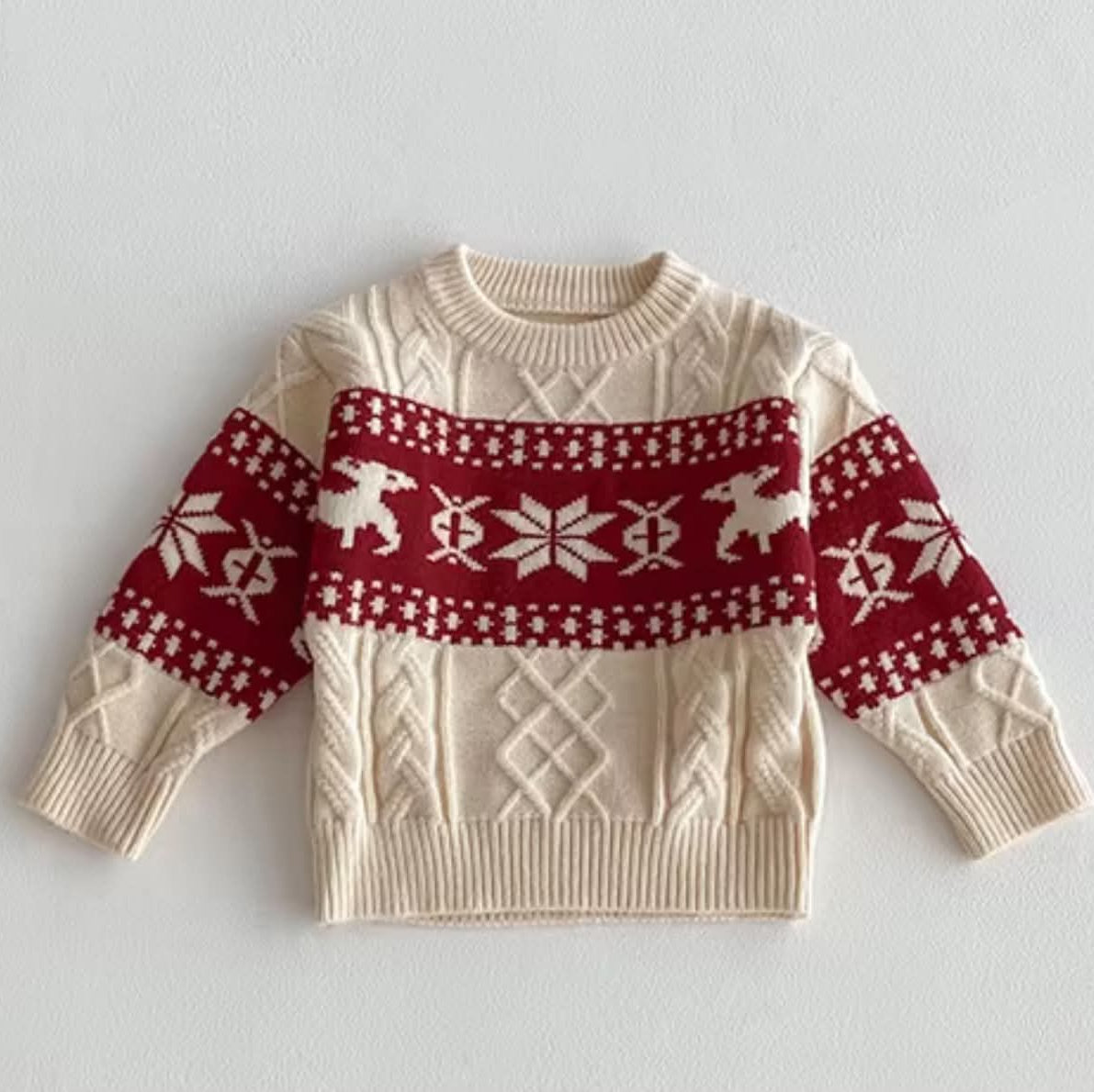 Knitted Nordic Sweater