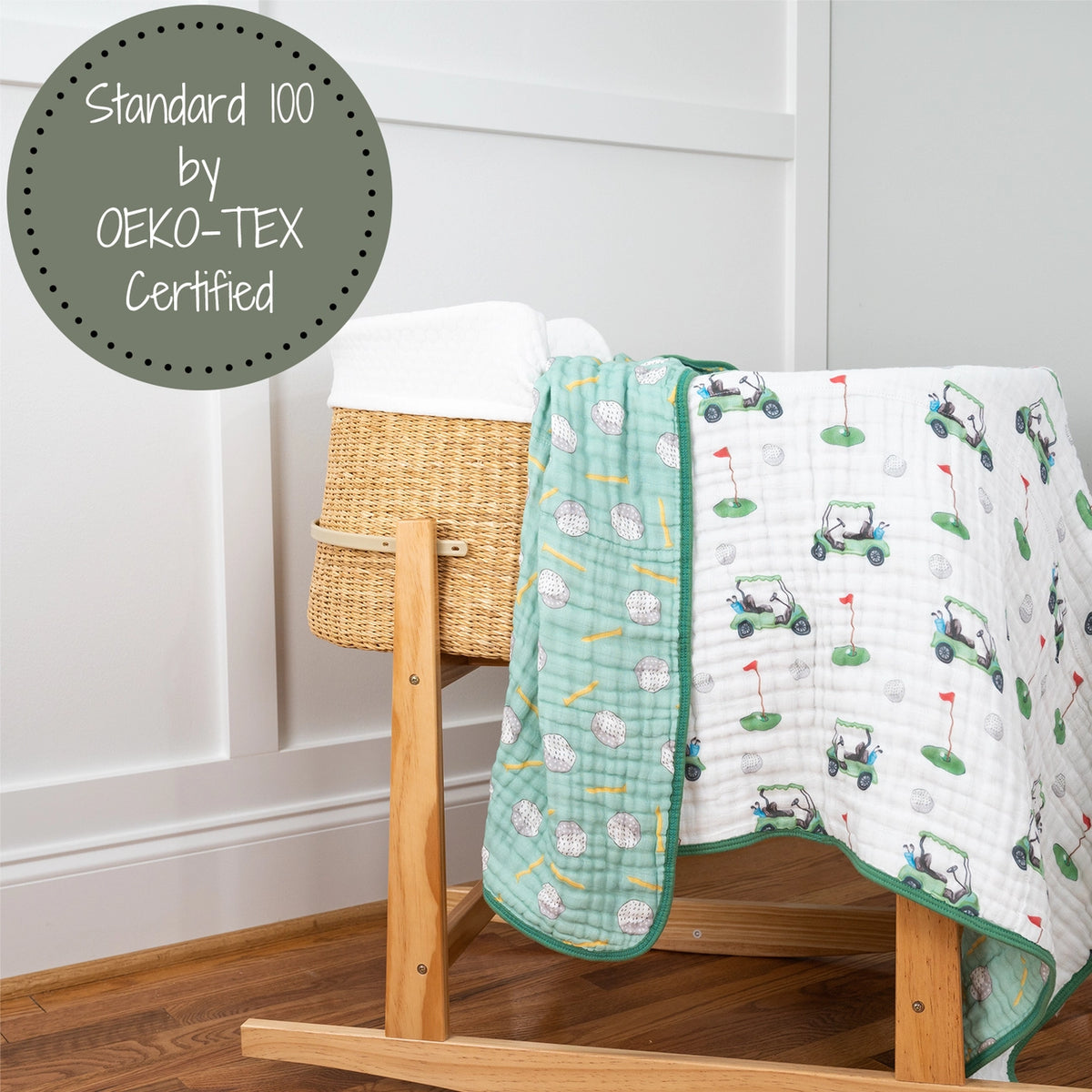 Golf Cart Muslin Quilt