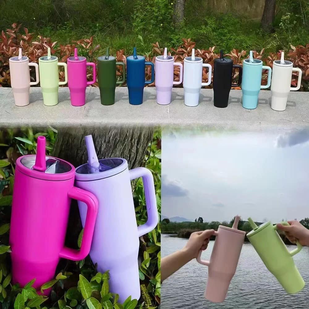 40oz Handled Tumbler