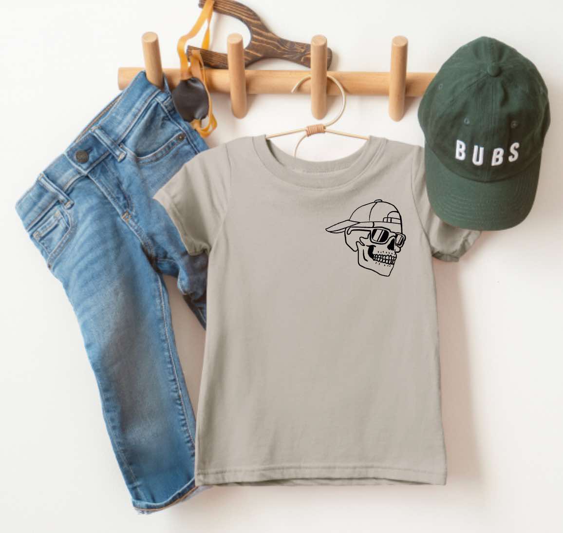 Bad to the Bone Youth Graphic Tee