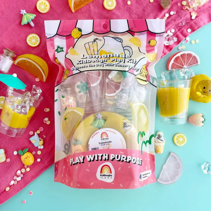 Lemonade Sensory Play Dough Play Kit