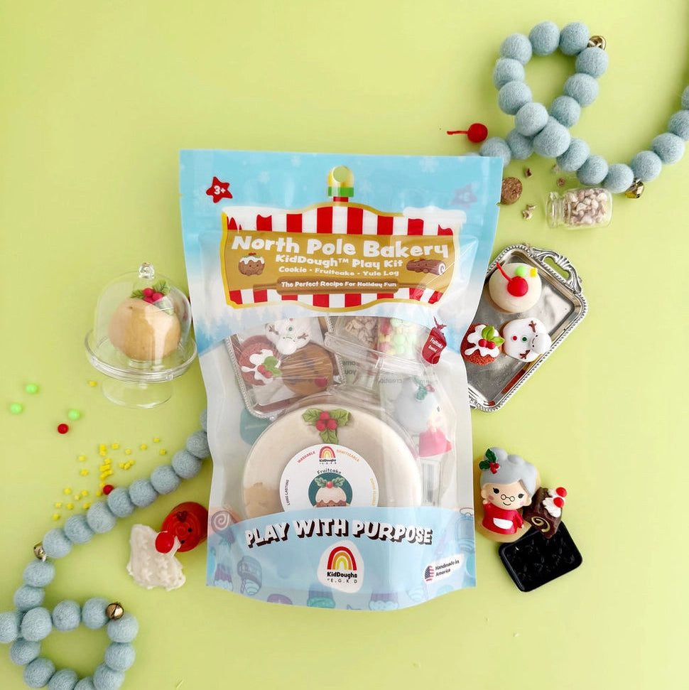 North Pole Bakery Sensory Play Dough Play Kit