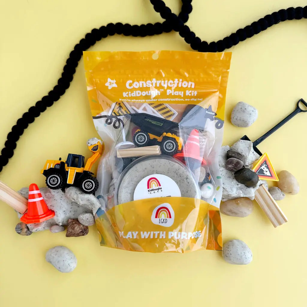 Construction Zone Sensory Play Dough Play Kit