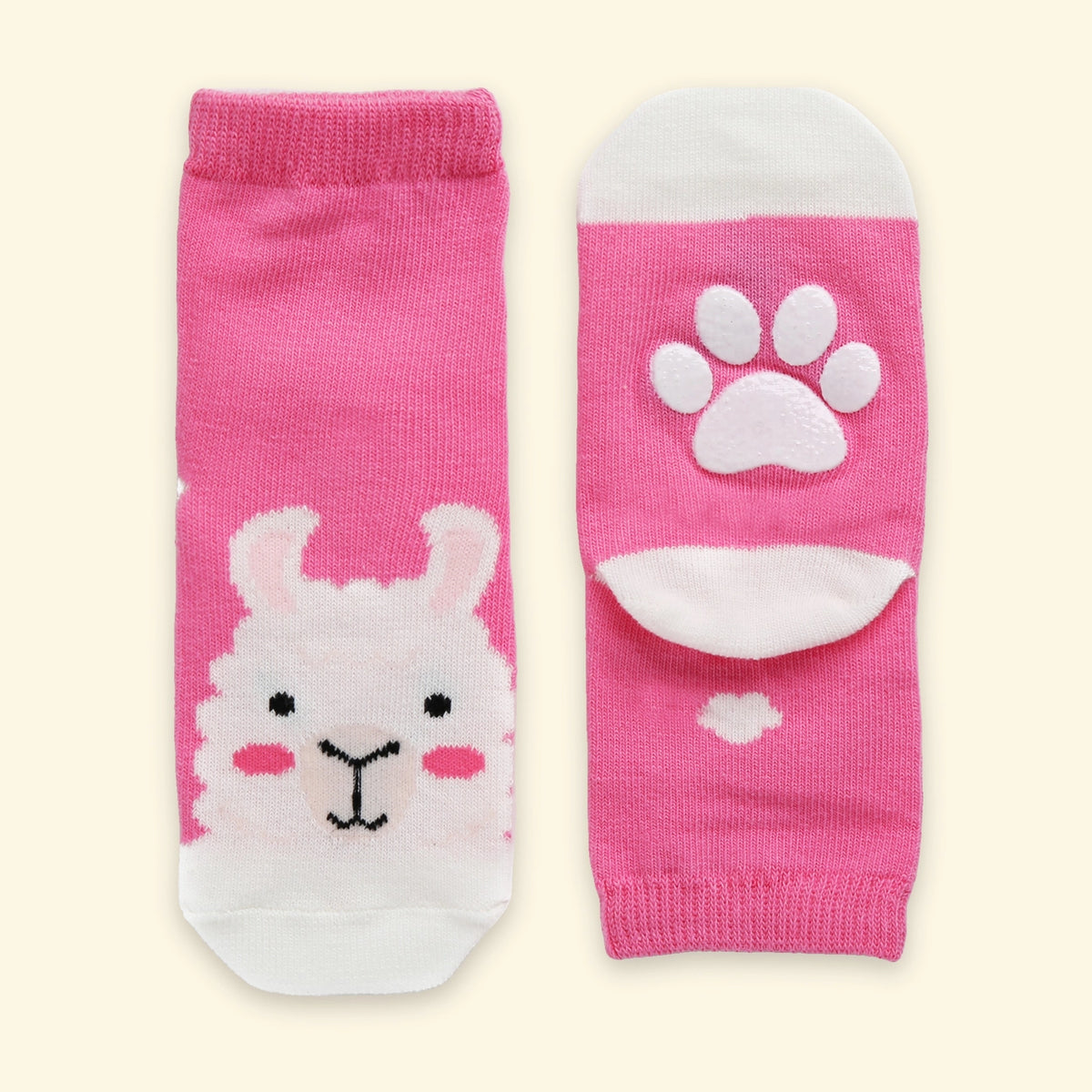 Llama Non-Slip Kids Socks