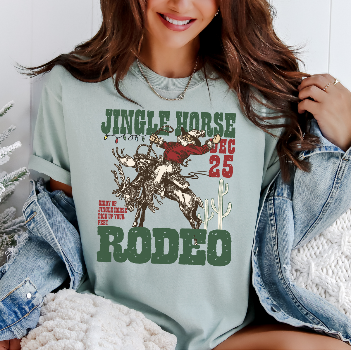 Jingle Horse Rodeo Graphic Tee