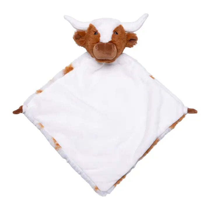 Longhorn Lovey Blanket