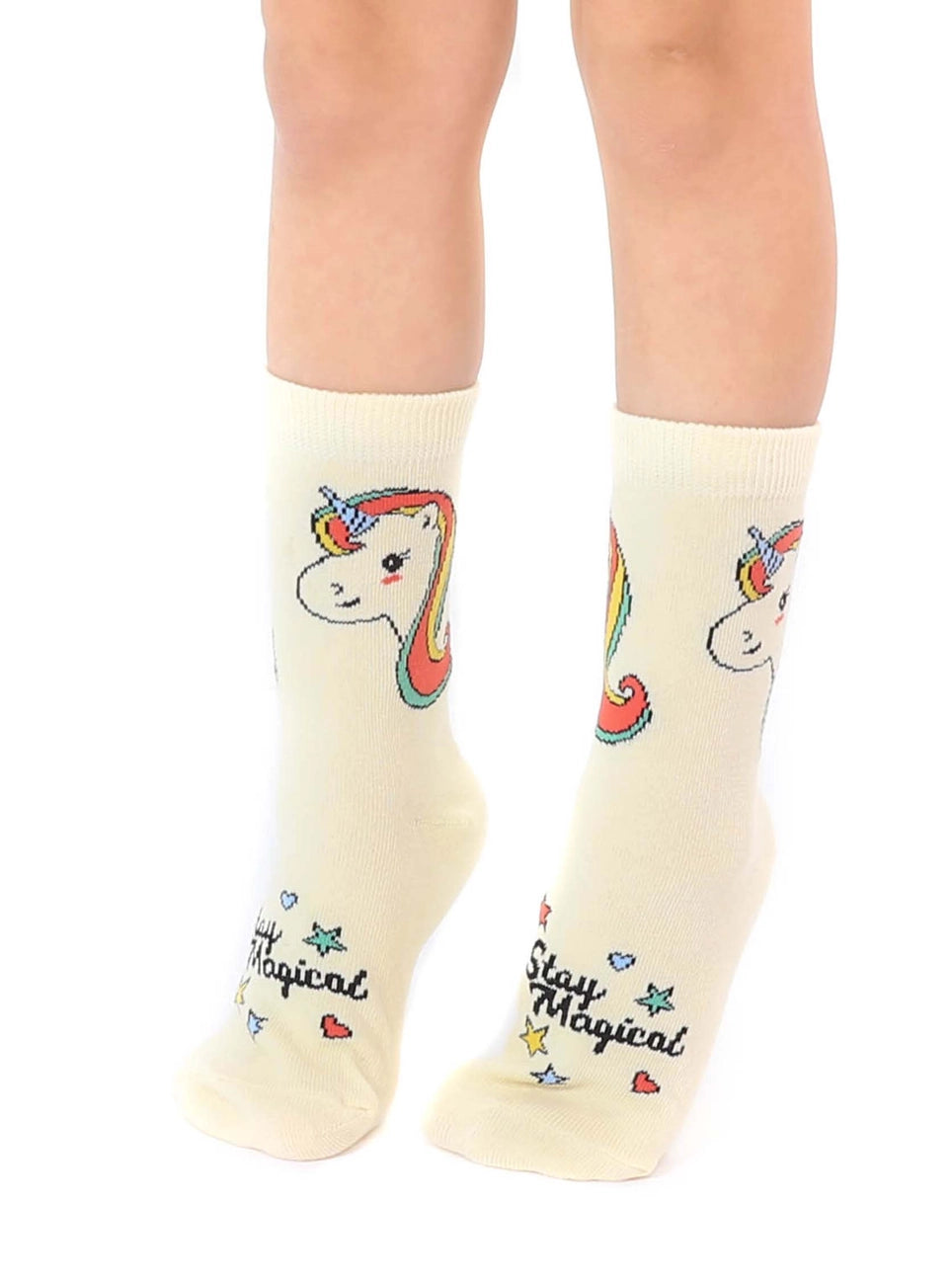3D Packaged Kids Socks - Unicorns