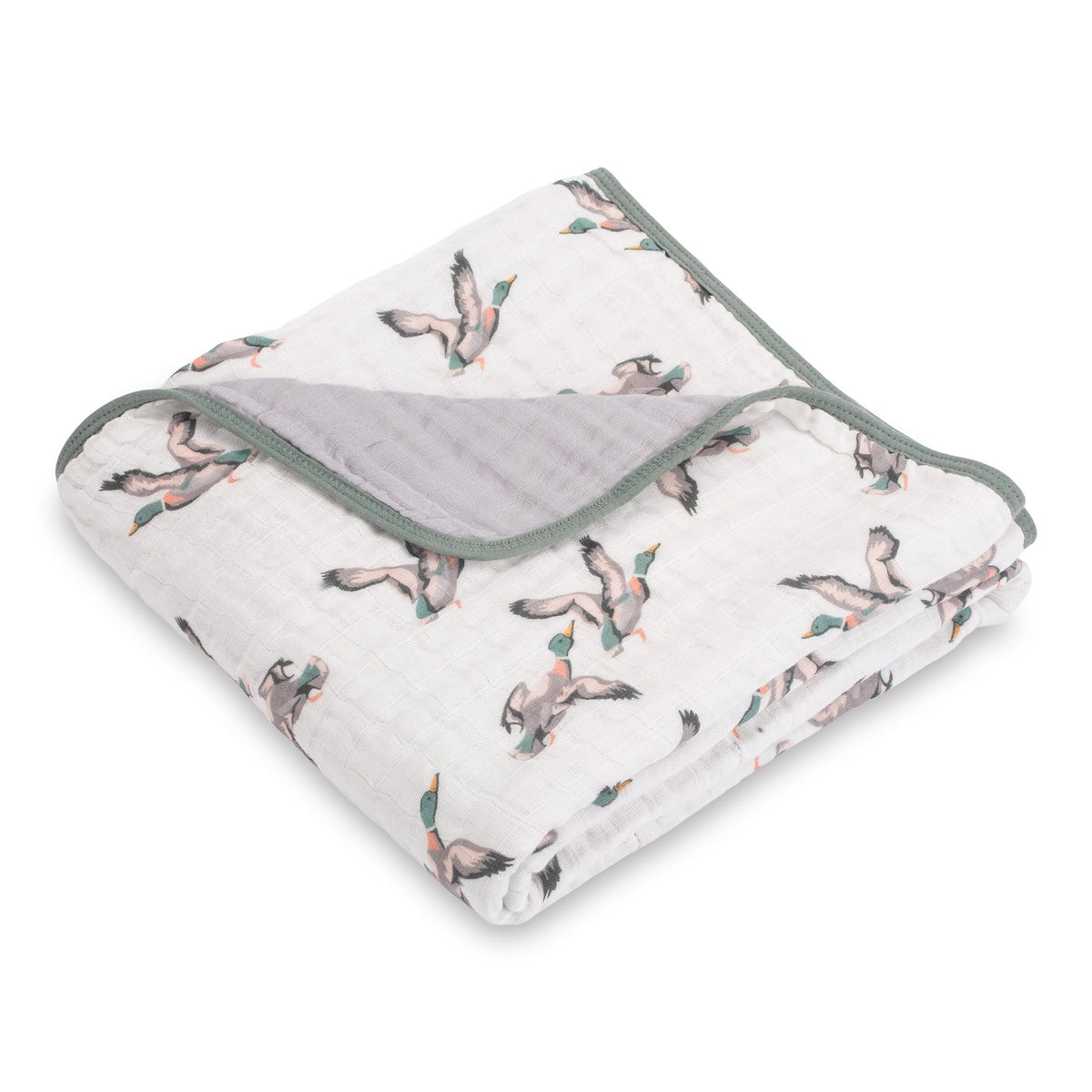 Mallard Duck Muslin Quilt