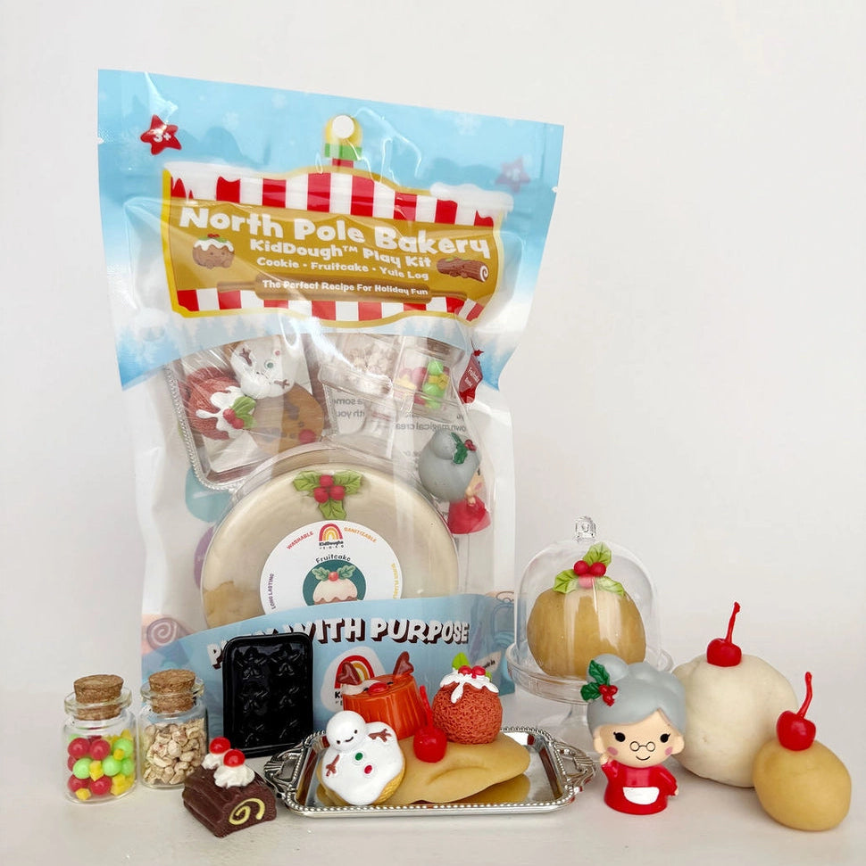 North Pole Bakery Sensory Play Dough Play Kit