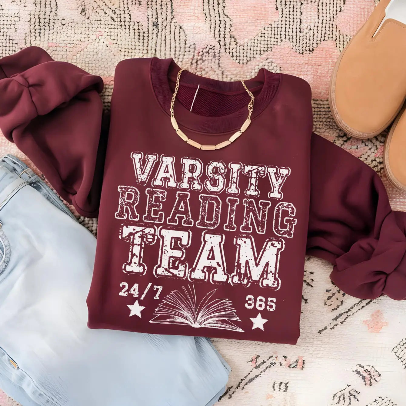Varsity Reading Team Crewneck Sweatshirt