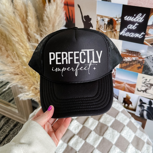 Perfectly Imperfect Faith Foam Trucker Hat