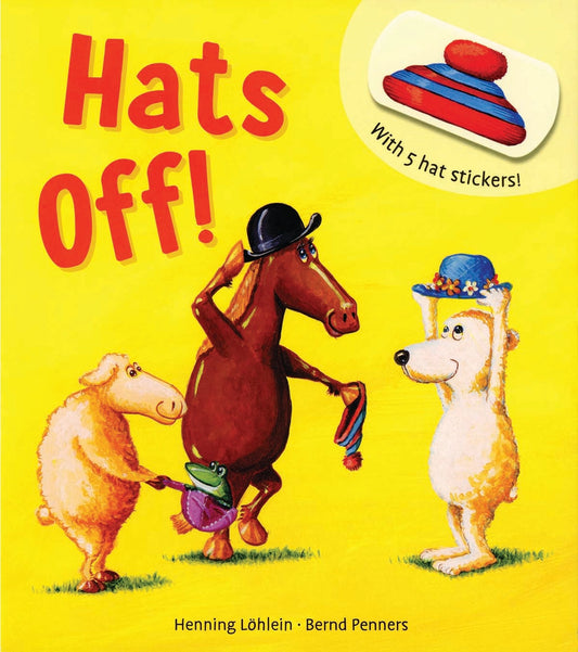 Hats Off: Reusable Sticker Book