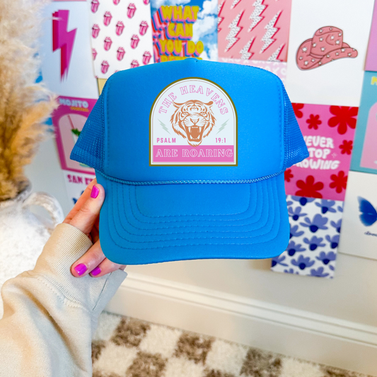 The Heavens are Roaring Faith Foam Trucker Hat