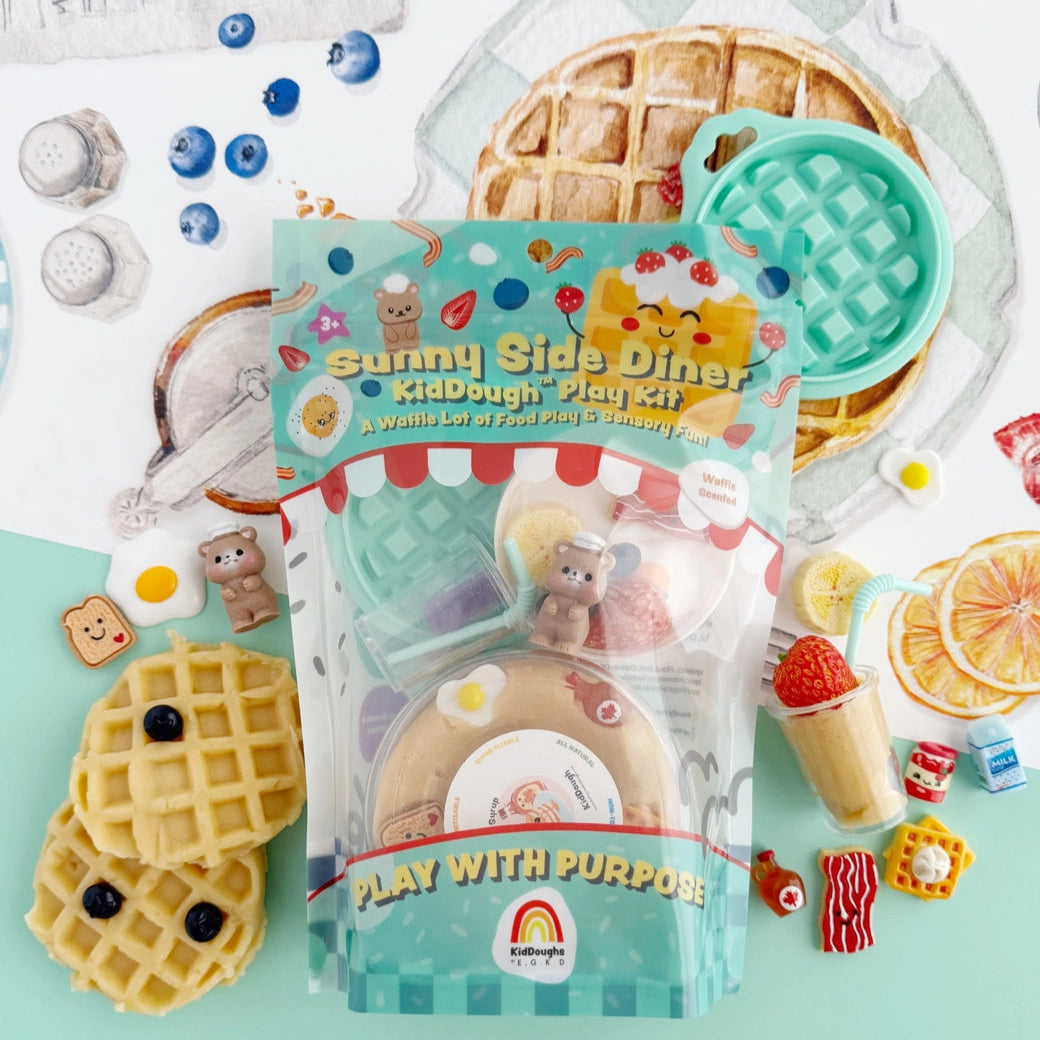 Breakfast Diner Sensory Play Dough Play Kit