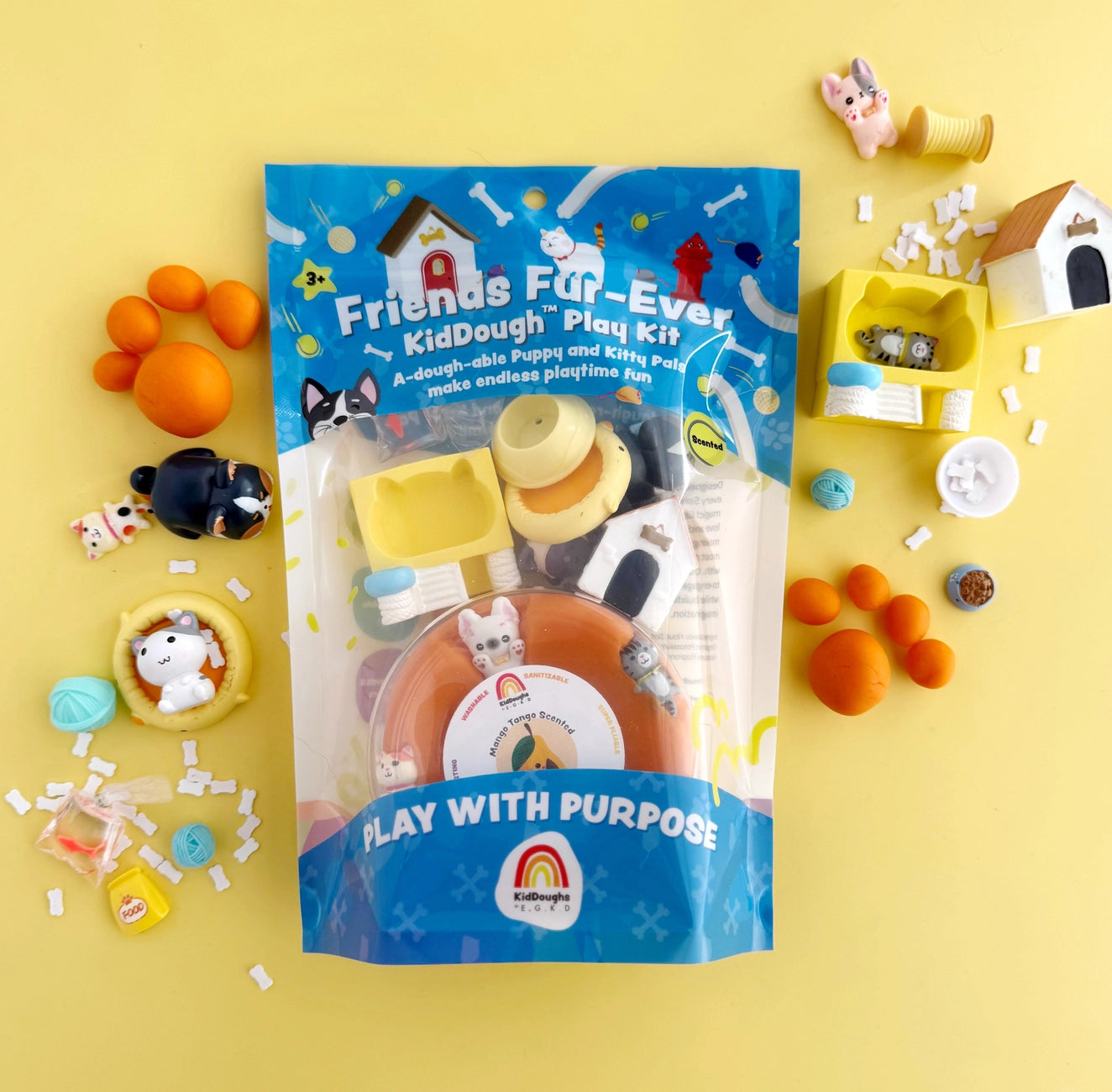 Pet Lovers Sensory Play Dough Play Kit