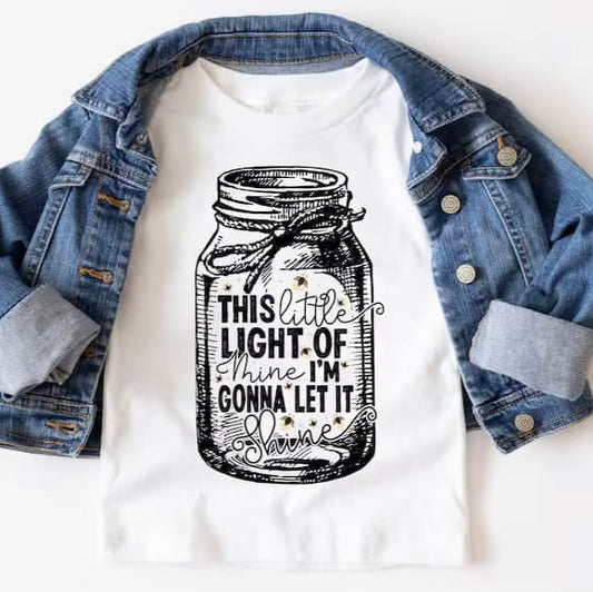 This Little Light of Mine Faith Youth Graphic Tee