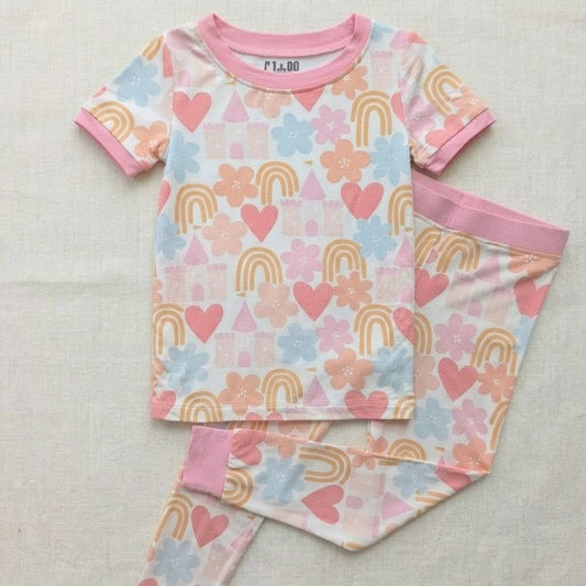 Princess Bamboo Two Piece Pajamas