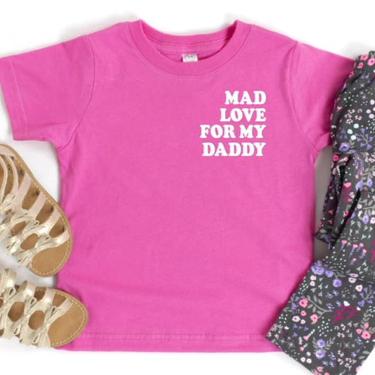 Mad Love for My Daddy Youth Graphic Tee