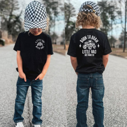 Rad Dirt Monster Youth Graphic Tee