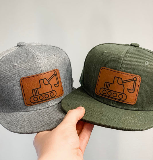 Excavator Youth Snapback Hat