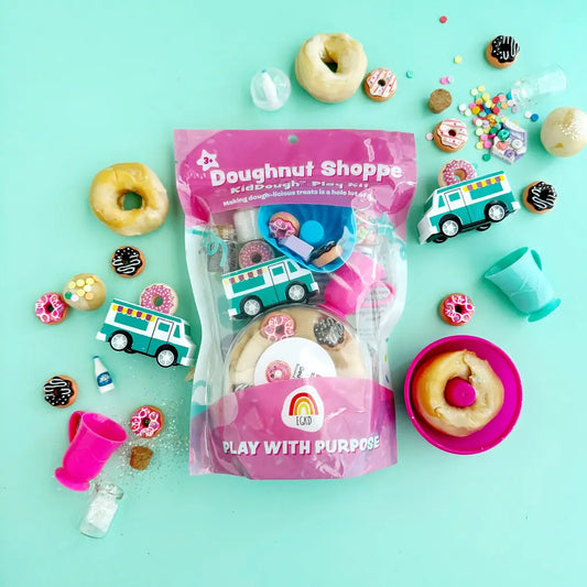 Doughnut Shoppe Sensory Play Dough Play Kit