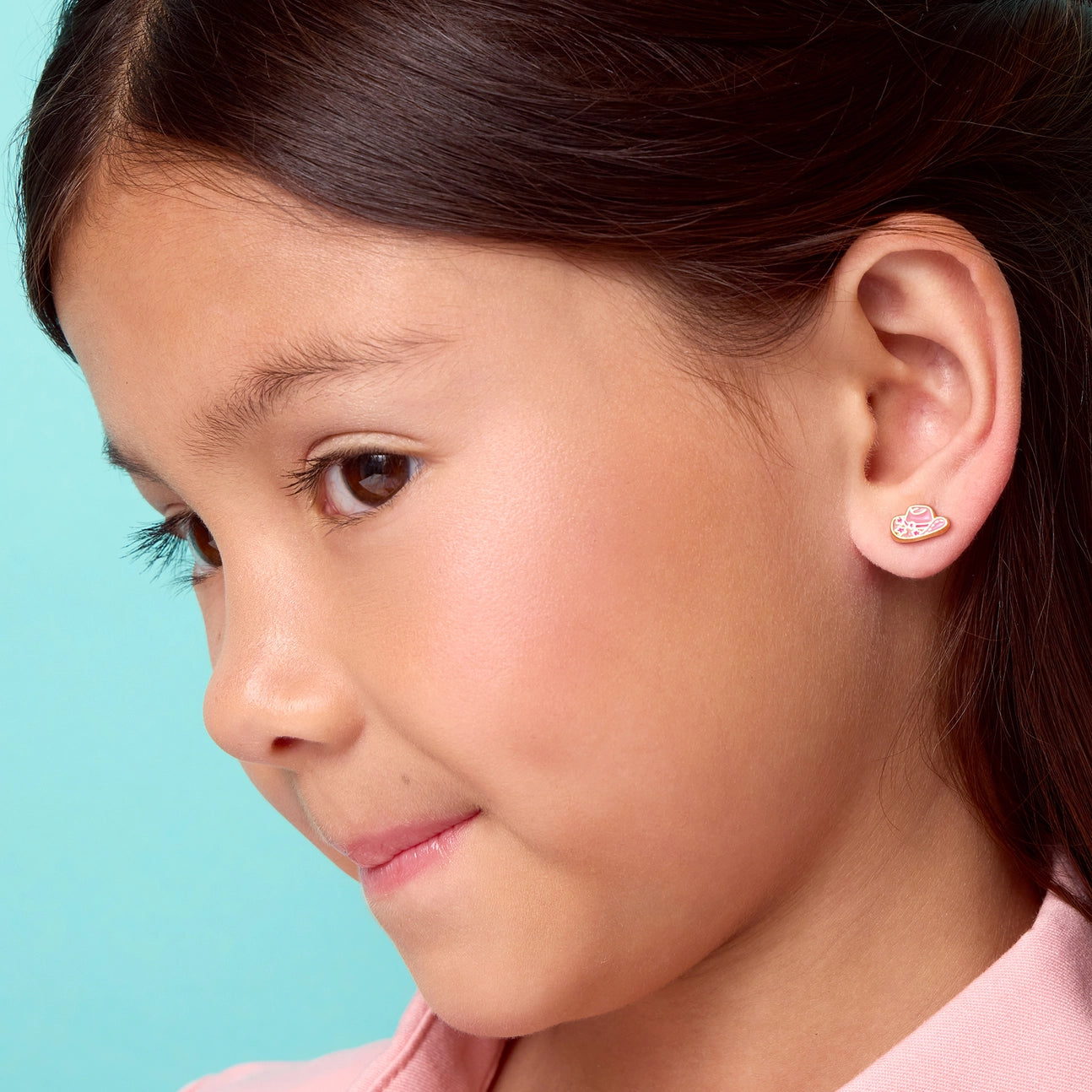 Cowgirl Hat Stud Earrings