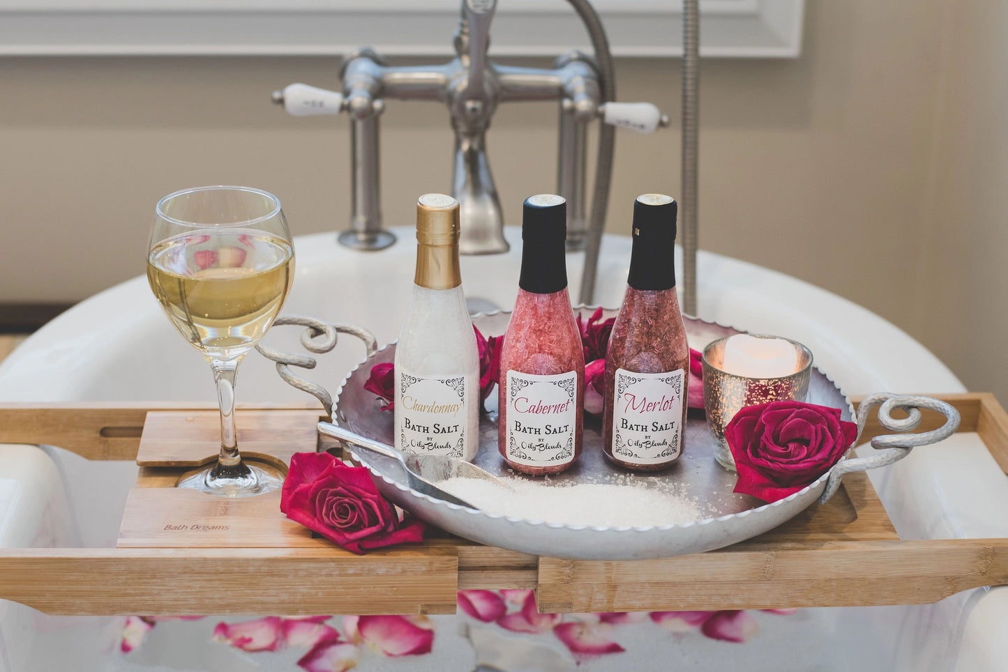 Wine Scented Bath Salts - Cabernet