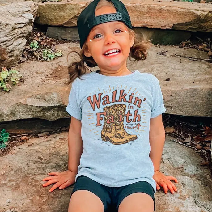 Walkin' in Faith Youth Graphic Tee
