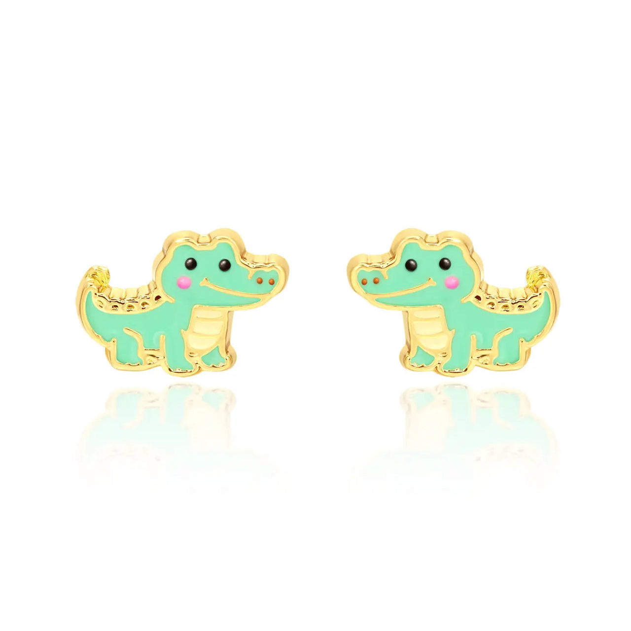 Alligator Stud Earrings