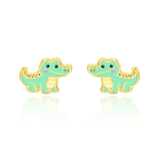 Alligator Stud Earrings