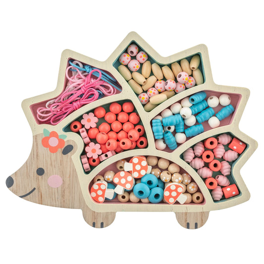 Wooden Bead Kit - Hedgehog