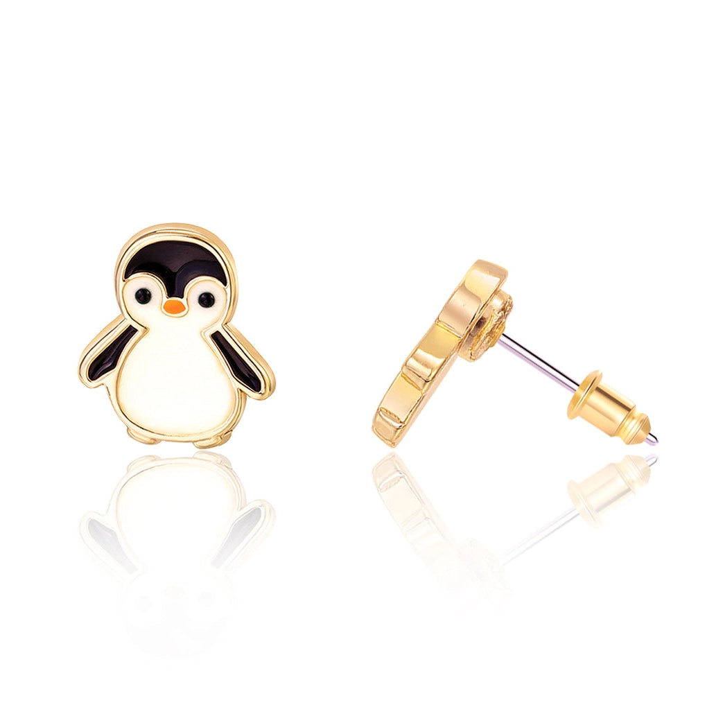Penguin Stud Earrings