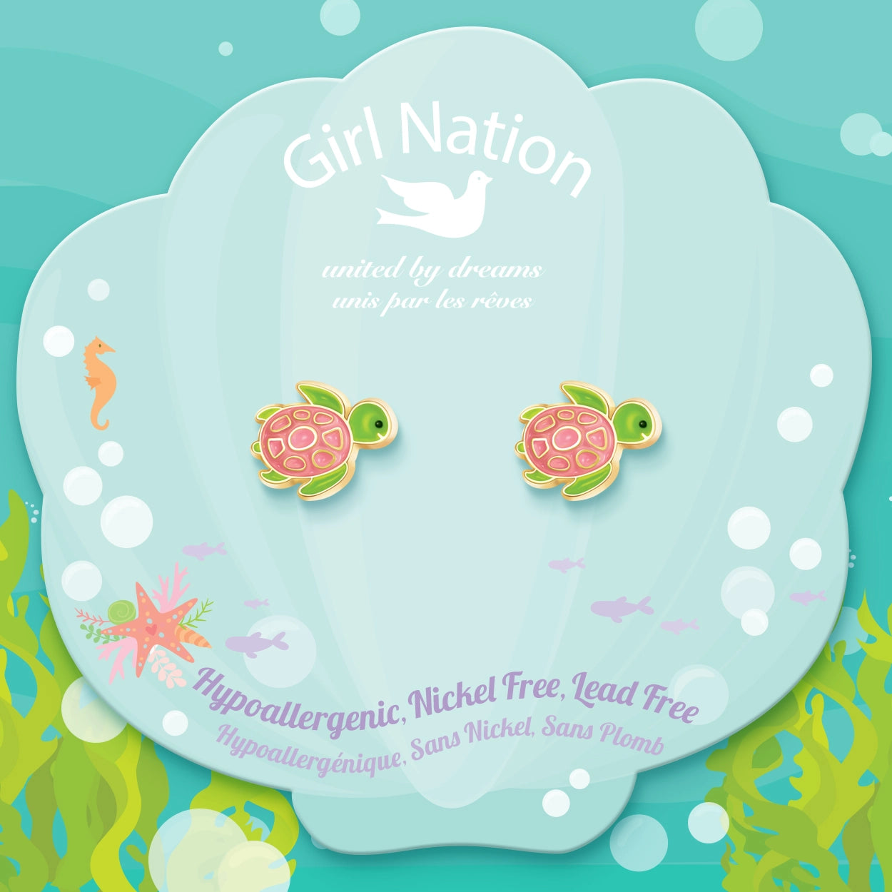 Turtle Stud Earrings