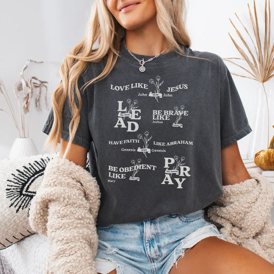 Inspirational Bible Verses Faith Graphic Tee