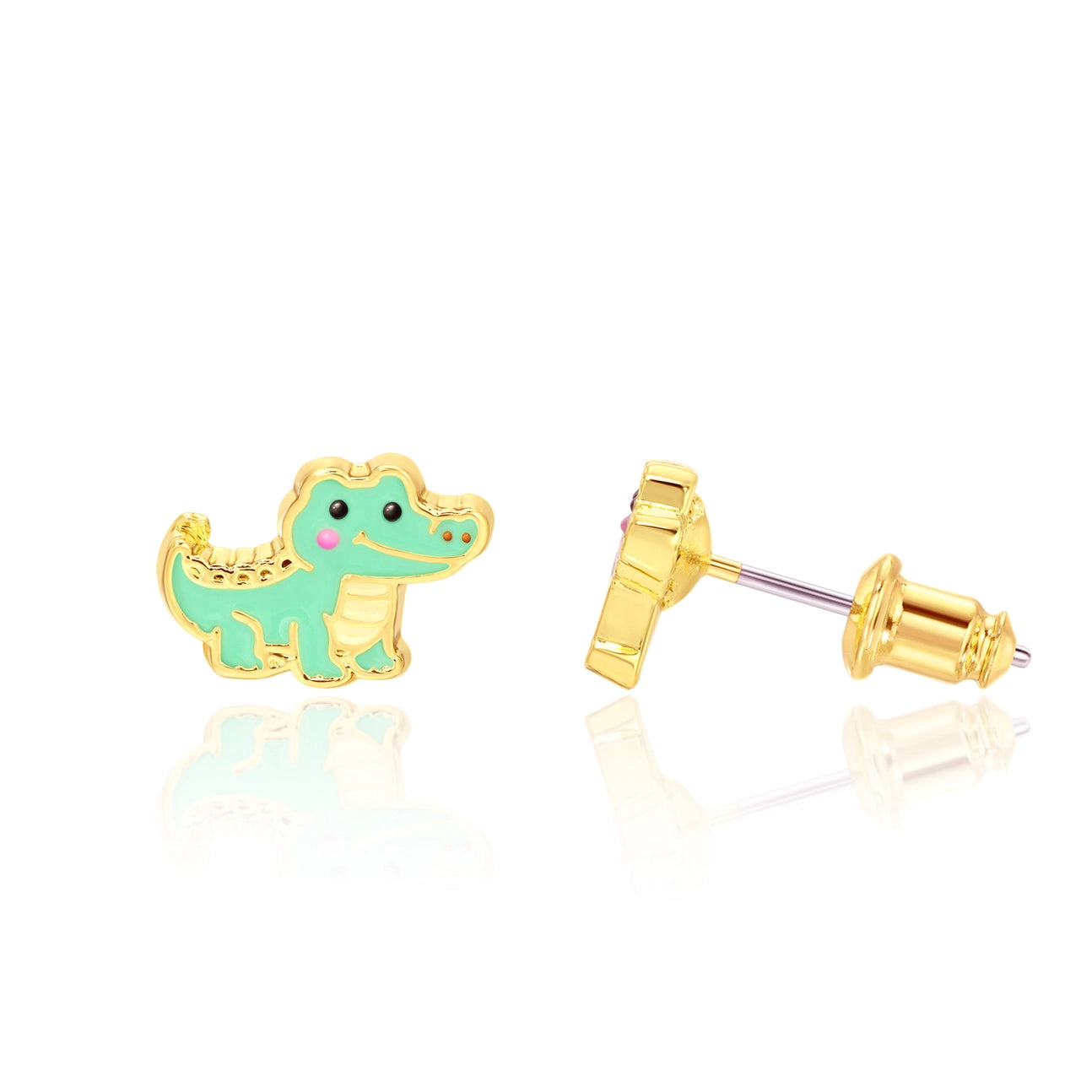 Alligator Stud Earrings