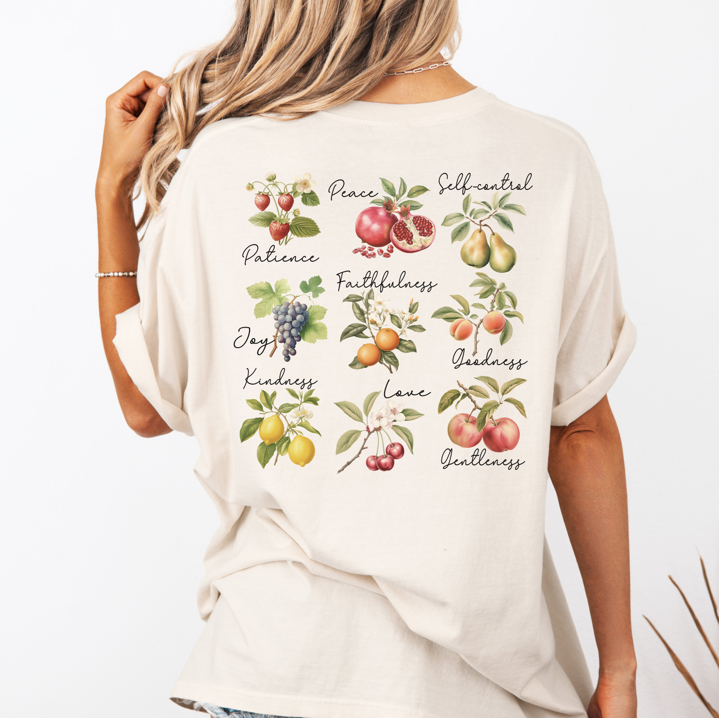 Fruit of the Spirit Galatians 5:22-23 Faith Graphic Tee