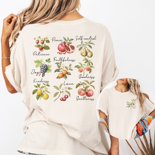 Fruit of the Spirit Galatians 5:22-23 Faith Graphic Tee