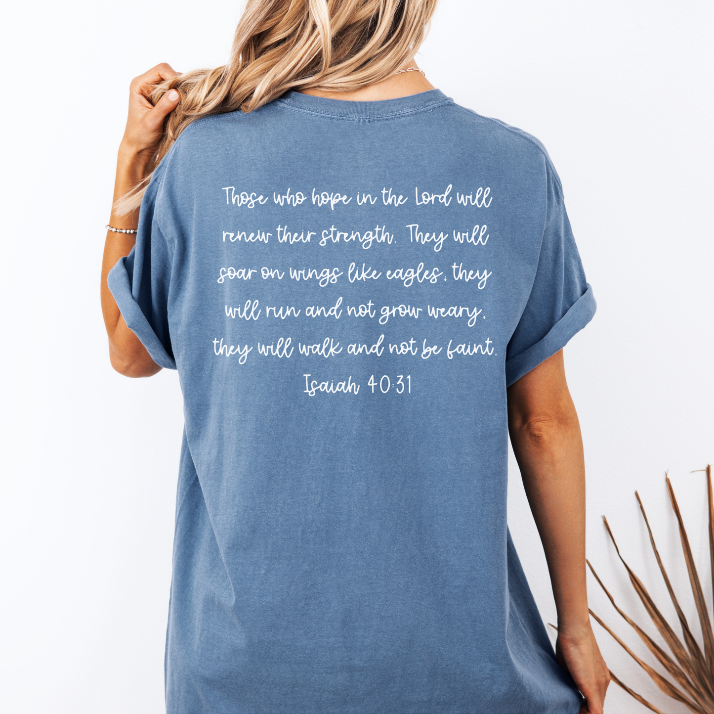 Get Your Hopes Up Isaiah 40:31 Faith Graphic Tee