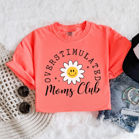 Overstimulated Moms Club Graphic Tee