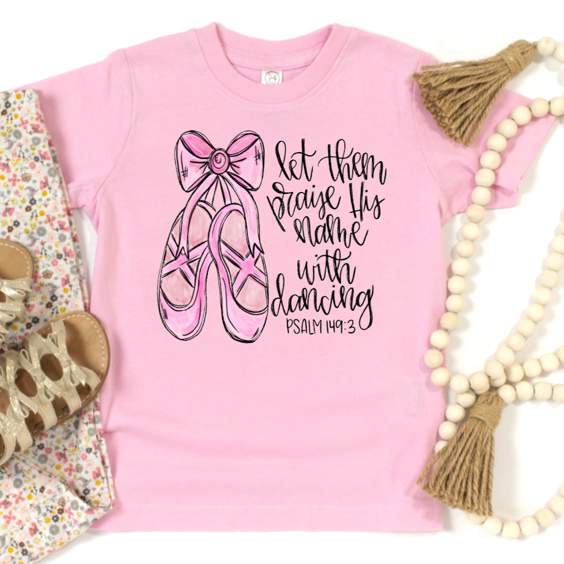 Let Them Praise him with Dancing Faith Youth Graphic Tee
