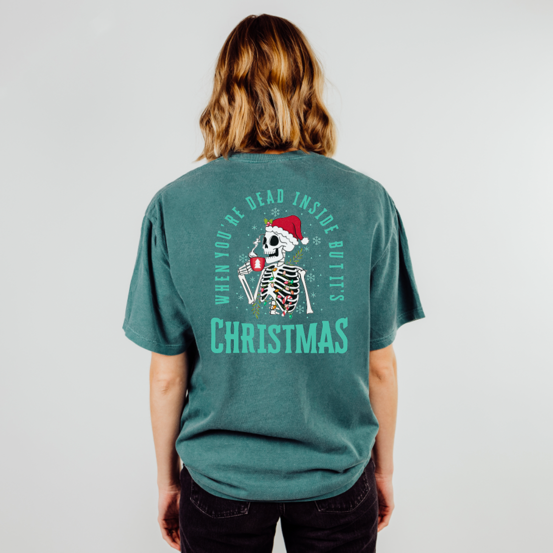 Dead Inside Christmas Graphic Tee
