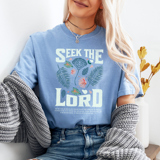 Seek the Lord Monstera Faith Graphic Tee
