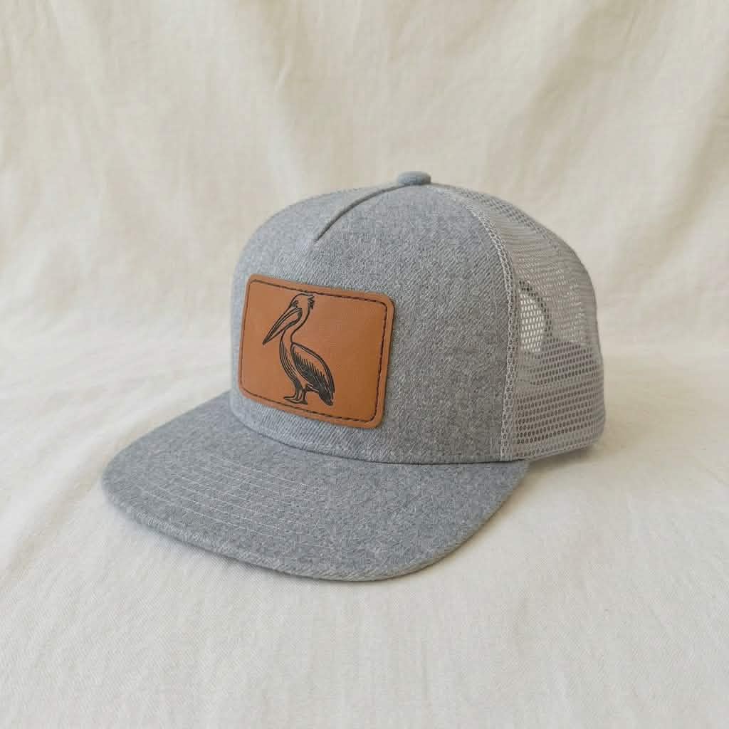 Pelican Leather Patch Kids Hat