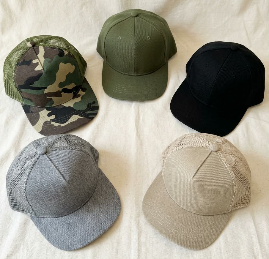 Dump Truck Leather Patch Kids Hat