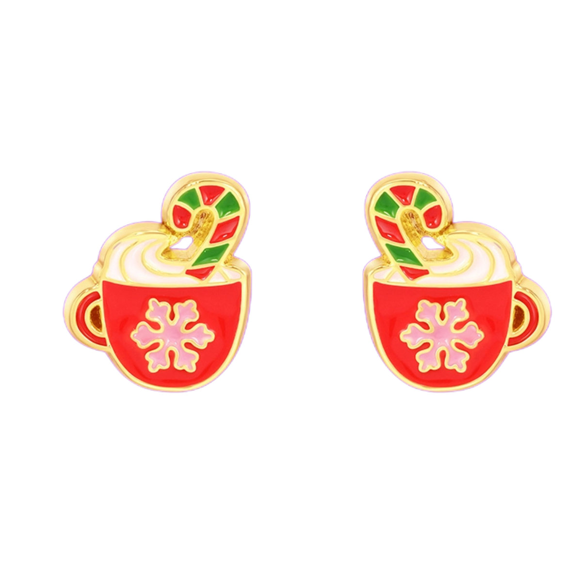 Hot Chocolate Stud Earrings