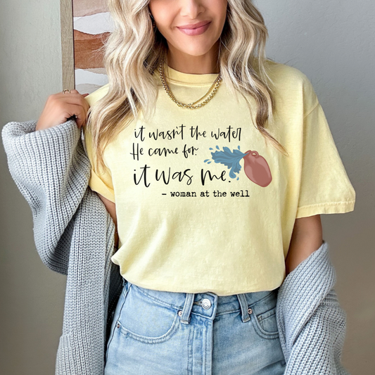 Woman at the Well Faith Graphic Tee