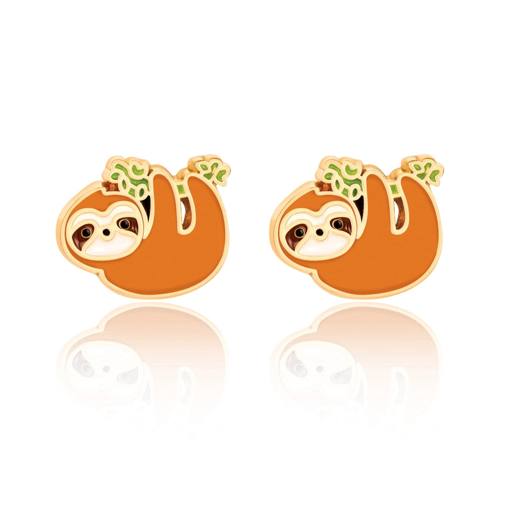 Sloth Stud Earrings
